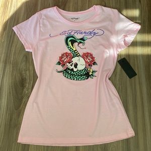 Es Hardy Pink cobra top